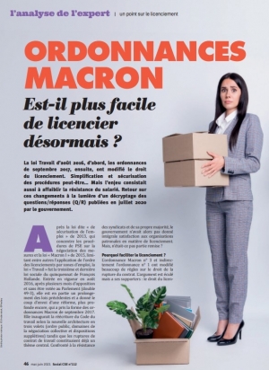 Social CSE n°112 mai-juin 2021_Licenciements